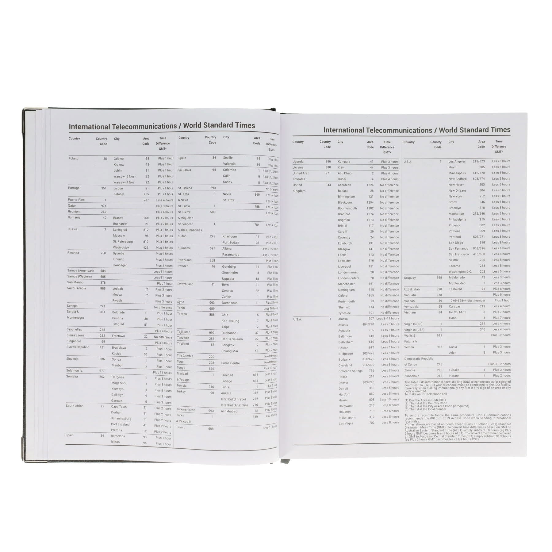 Concept A4 2026 Page A Day Desk Diary - Navy - ABC School Supplies