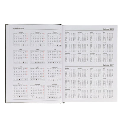 Concept A4 2026 Page A Day Desk Diary - Navy - ABC School Supplies