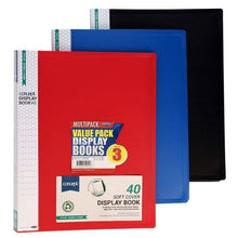 Concept A4 40 Pocket Display Value Pack of 3 - ABC School Supplies