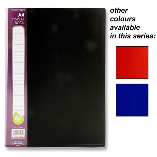 Concept A4 60 Pocket Display Book - ABC School Supplies