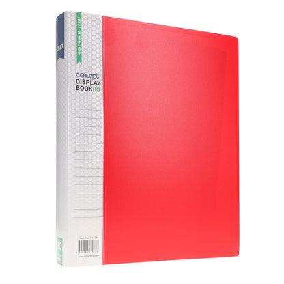Concept A4 80 Pocket Display Book - ABC School Supplies