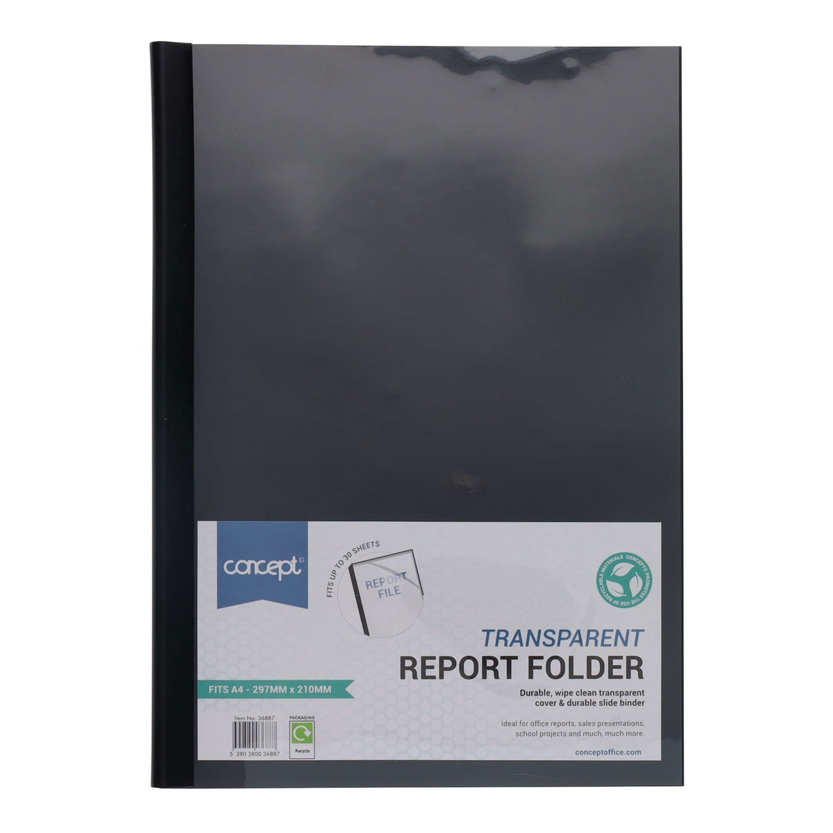 Concept A4 Clear View Presentation Report Binder - ABC School Supplies