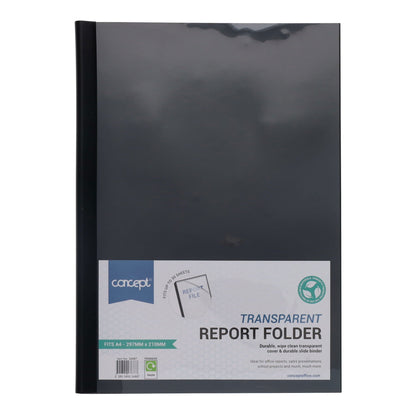 Concept A4 Clear View Presentation Report Binder - ABC School Supplies