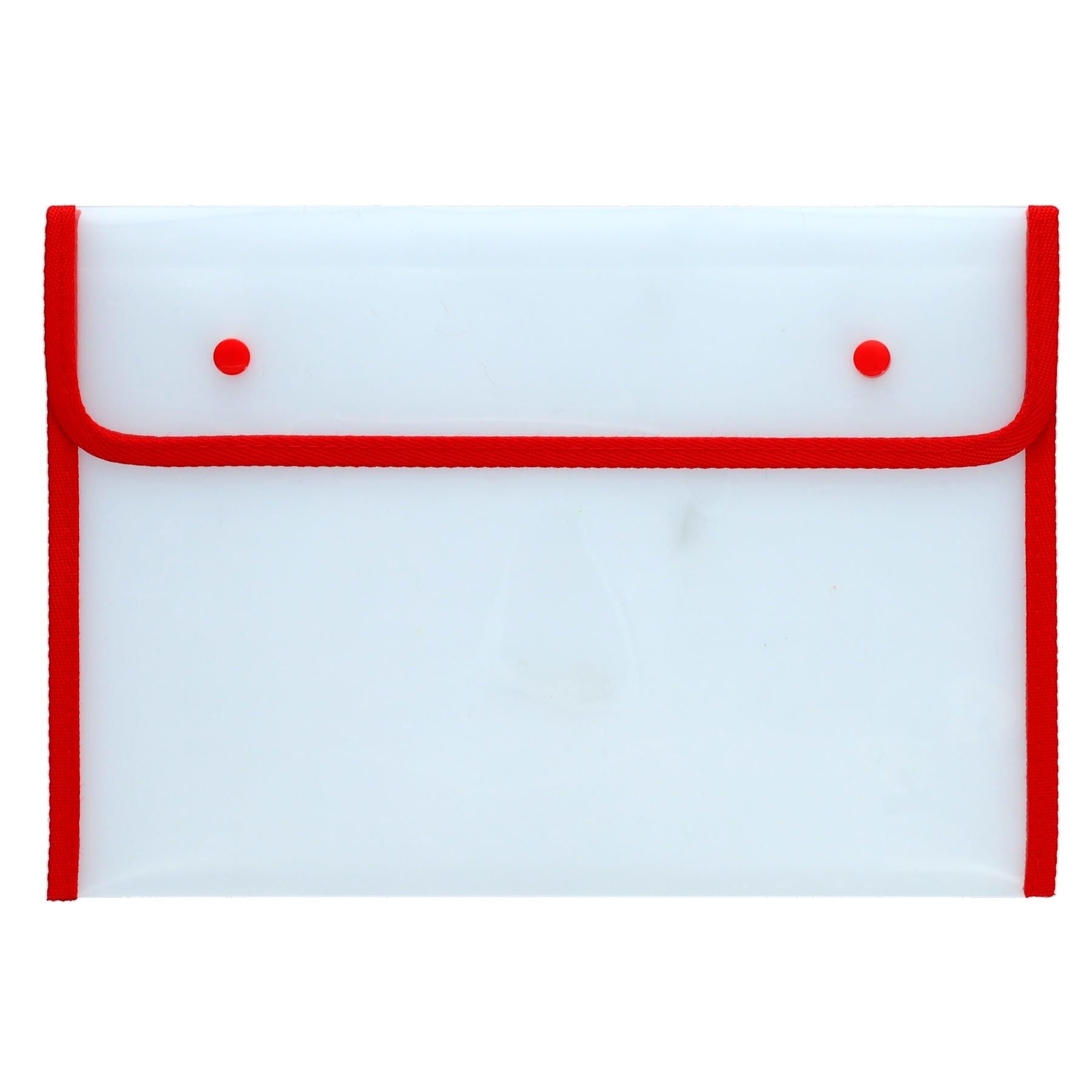 Concept A4 Heavy Duty Button Document Wallet - ABC School Supplies