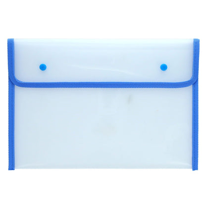 Concept A4 Heavy Duty Button Document Wallet - ABC School Supplies