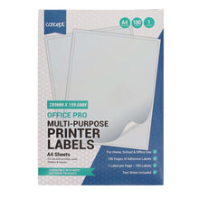Concept A4 Multi - Purpose Printer Labels - Various - ABC School Supplies