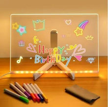 Concept Acrylic LED Notice Board - 200x300mm - ABC School Supplies