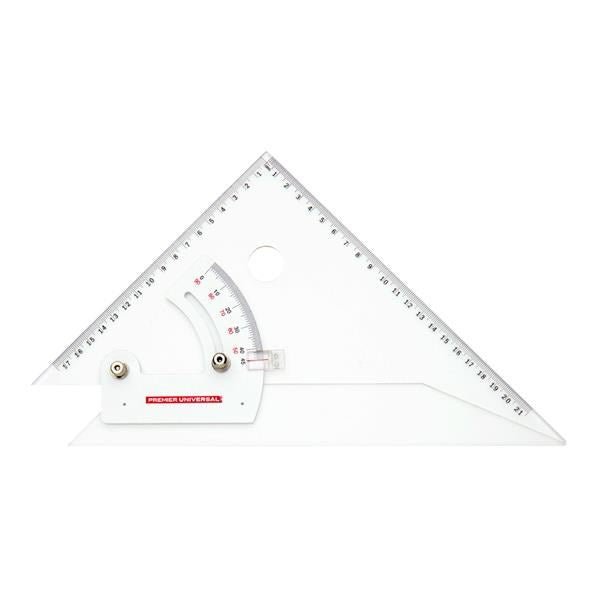 Concept Adjustable Set Square 10"/25cm - ABC School Supplies