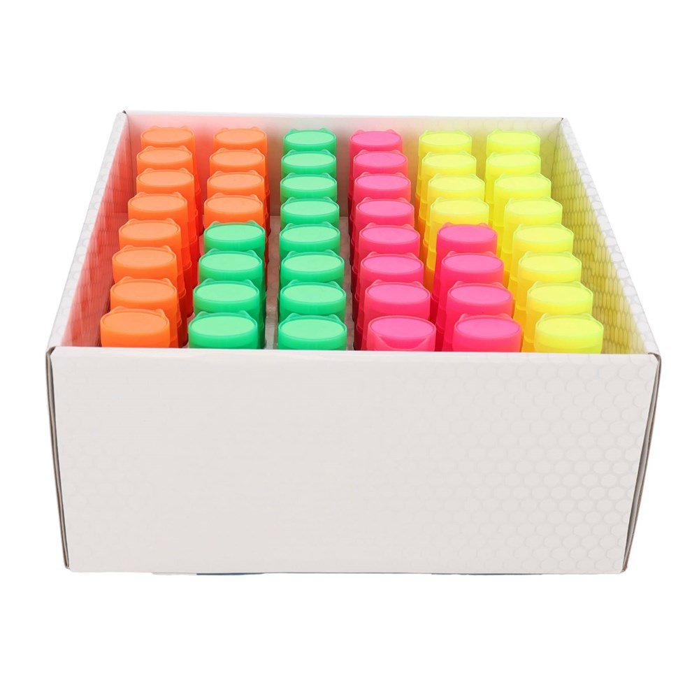 Concept Chisel Tip Highlighters Assorted Pastel Colours - Pack of 48 - ABC School Supplies