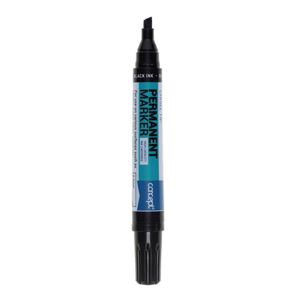 Concept Chisel Tip Permanent Marker Pack of 12 – Black - ABC School Supplies