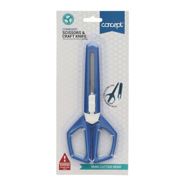 Concept Combined Scissors & Craft Knife - ABC School Supplies