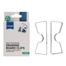 Concept Drawing Board Clips Pack Of 4 - ABC School Supplies