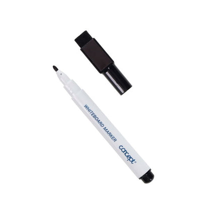 Concept Drywipe Markers Pack Of 3 With Eraser Lid - Black - ABC School Supplies