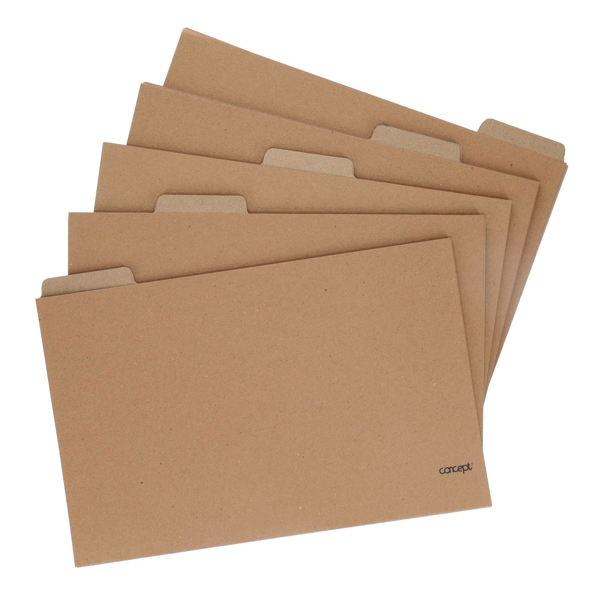 Concept Foolscap Kraft Folder Box of 50 - ABC School Supplies