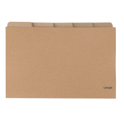 Concept Foolscap Kraft Folder Box of 50 - ABC School Supplies