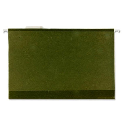 Concept Foolscap Reinforced Suspension Files - Green - Pack of 5 - ABC School Supplies