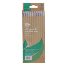 Concept Green Pkt.10 Hb Pencils With Eraser Head - ABC School Supplies