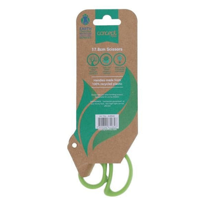 Concept Green Scissors 17.8cm - ABC School Supplies