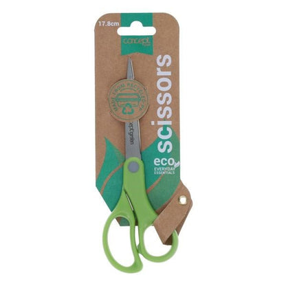 Concept Green Scissors 17.8cm - ABC School Supplies