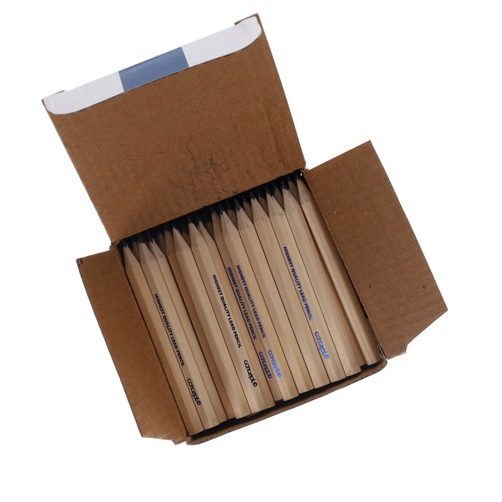 Concept HB Half Pencils Box of 144 - ABC School Supplies