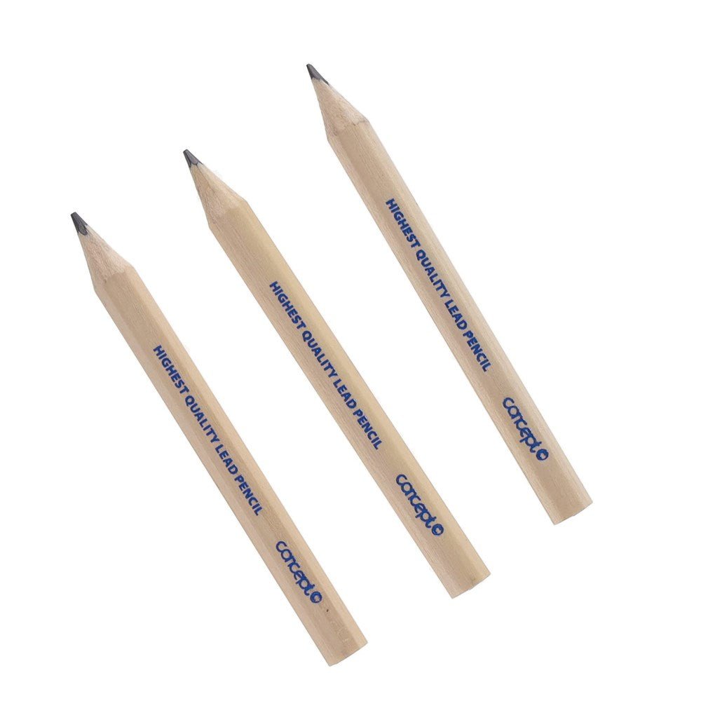 Concept HB Half Pencils Box of 144 - ABC School Supplies