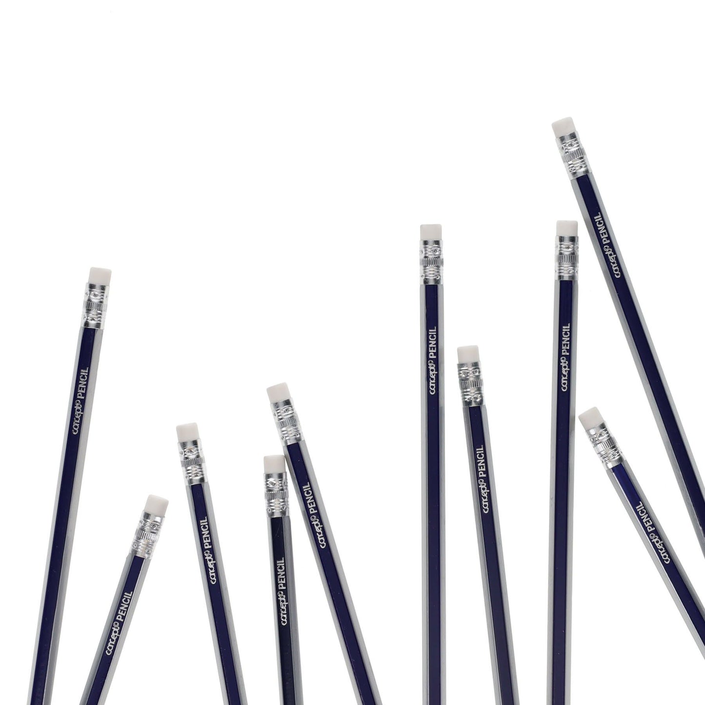 Concept Hb Rubber Tipped Pencils Pack Of 10 - ABC School Supplies