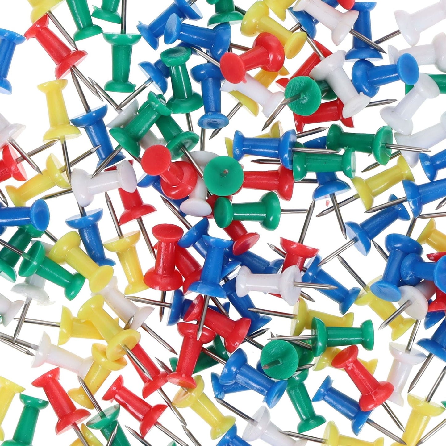 Concept Multicolour Push Pins Tub of 150 - ABC School Supplies