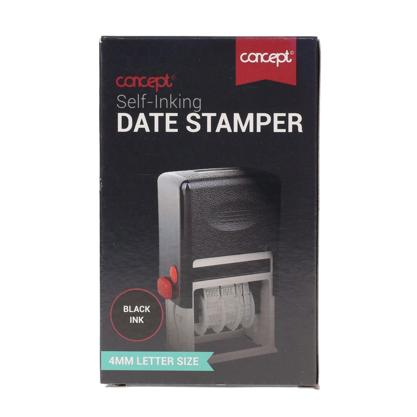 Concept Office Pro Self-Inking Date Stamper - ABC School Supplies