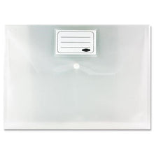 Concept Pack of 5 A4 Clear Button Wallets - ABC School Supplies