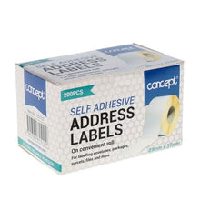 Concept Self Adhesive Address Labels Pack Of 200 - ABC School Supplies