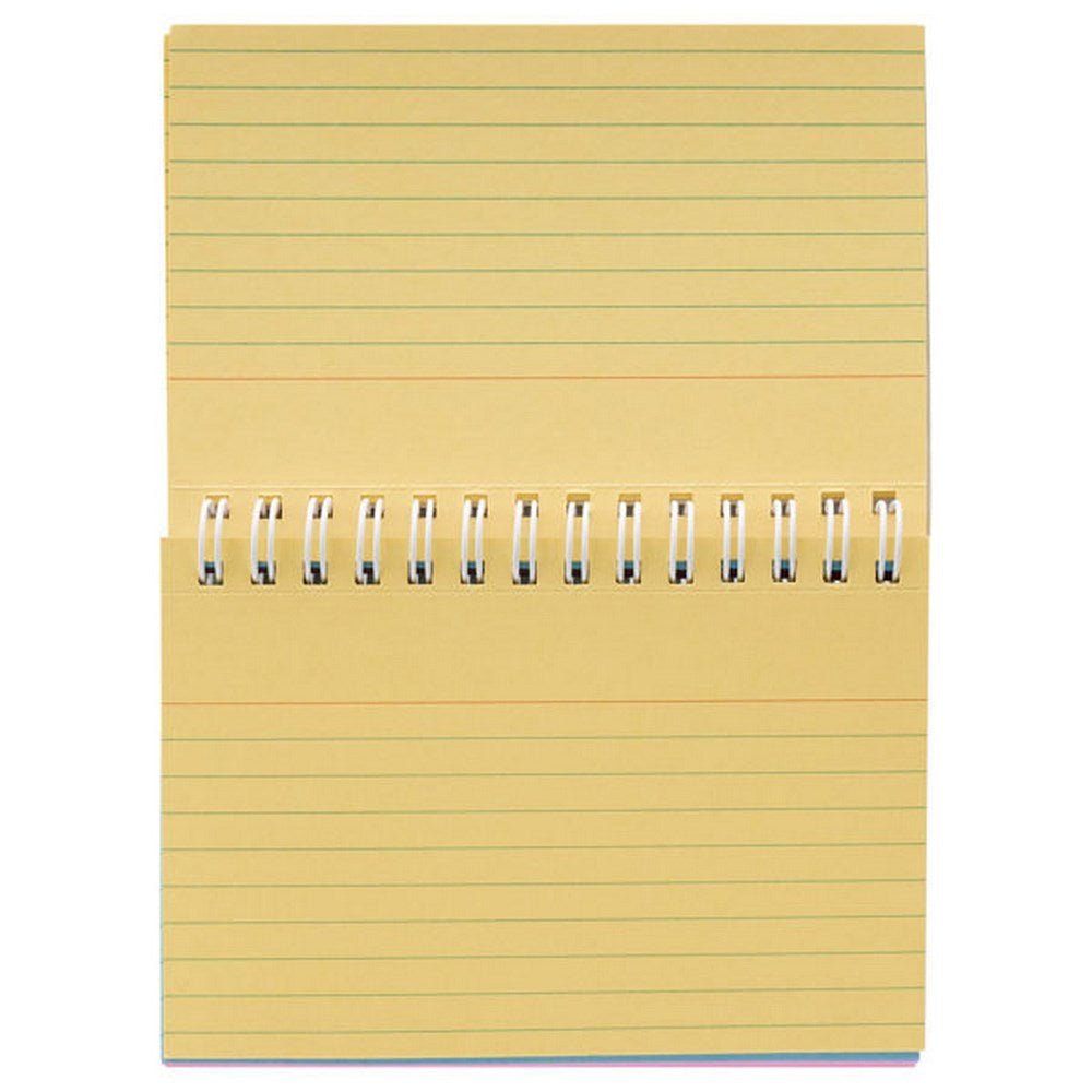 Concept Spiral Ruled Index Colour Cards Pack Of 50 - ABC School Supplies