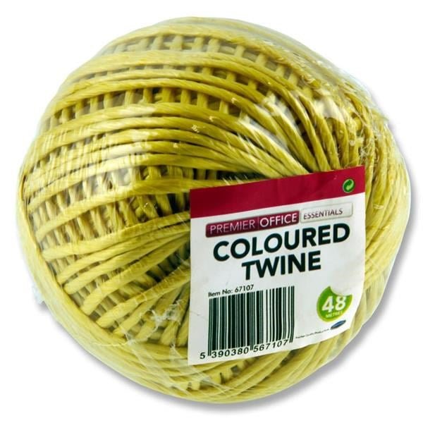 Concept Spool Coloured Polyprop Twine 48M - ABC School Supplies