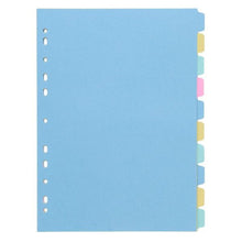 Concept Subject Dividers 150gms - 10 Part - ABC School Supplies
