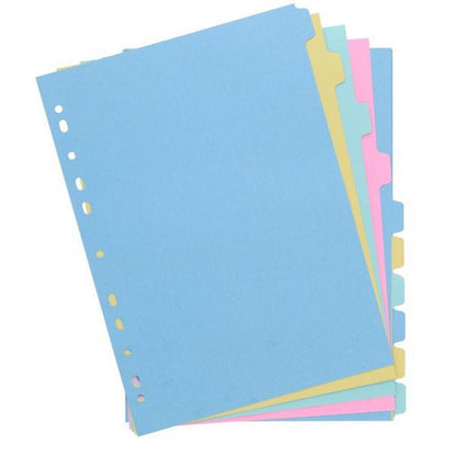 Concept Subject Dividers 150gms - 10 Part - ABC School Supplies