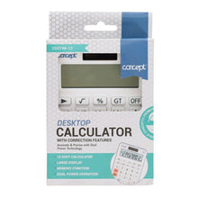 Concept Teachers Desktop Dual Powered 12 Digit Calculator - ABC School Supplies
