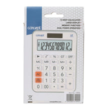 Concept Teachers Desktop Dual Powered 12 Digit Calculator - ABC School Supplies