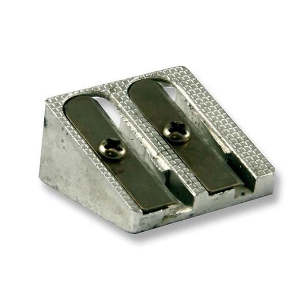 Concept Twin Hole Metal Pencil Sharpener - ABC School Supplies