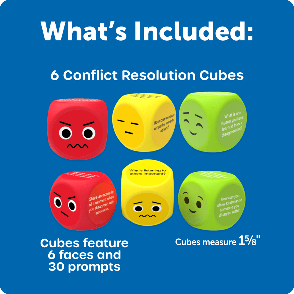 Conflict Resolution Cubes - ABC School Supplies
