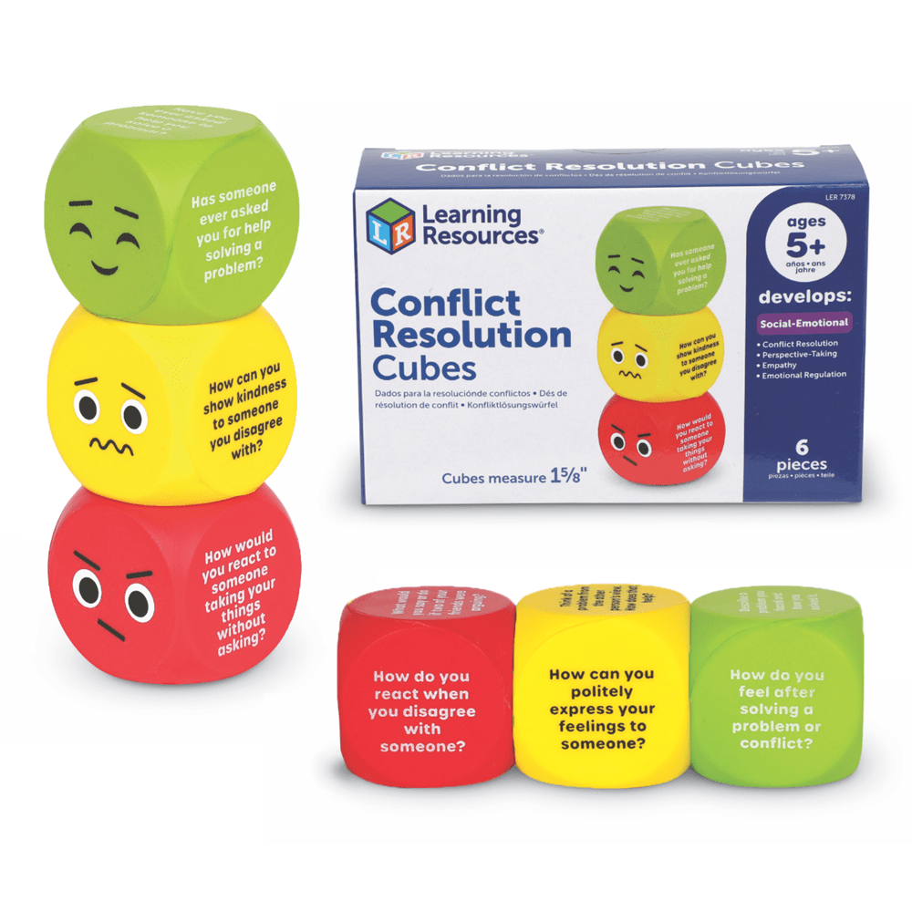 Conflict Resolution Cubes - ABC School Supplies