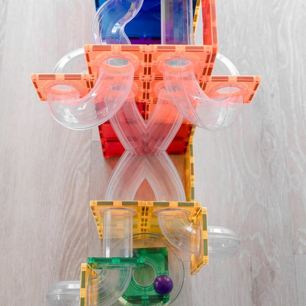 Connetix Rainbow Ball Run Expansion Pack of 66pcs - ABC School Supplies