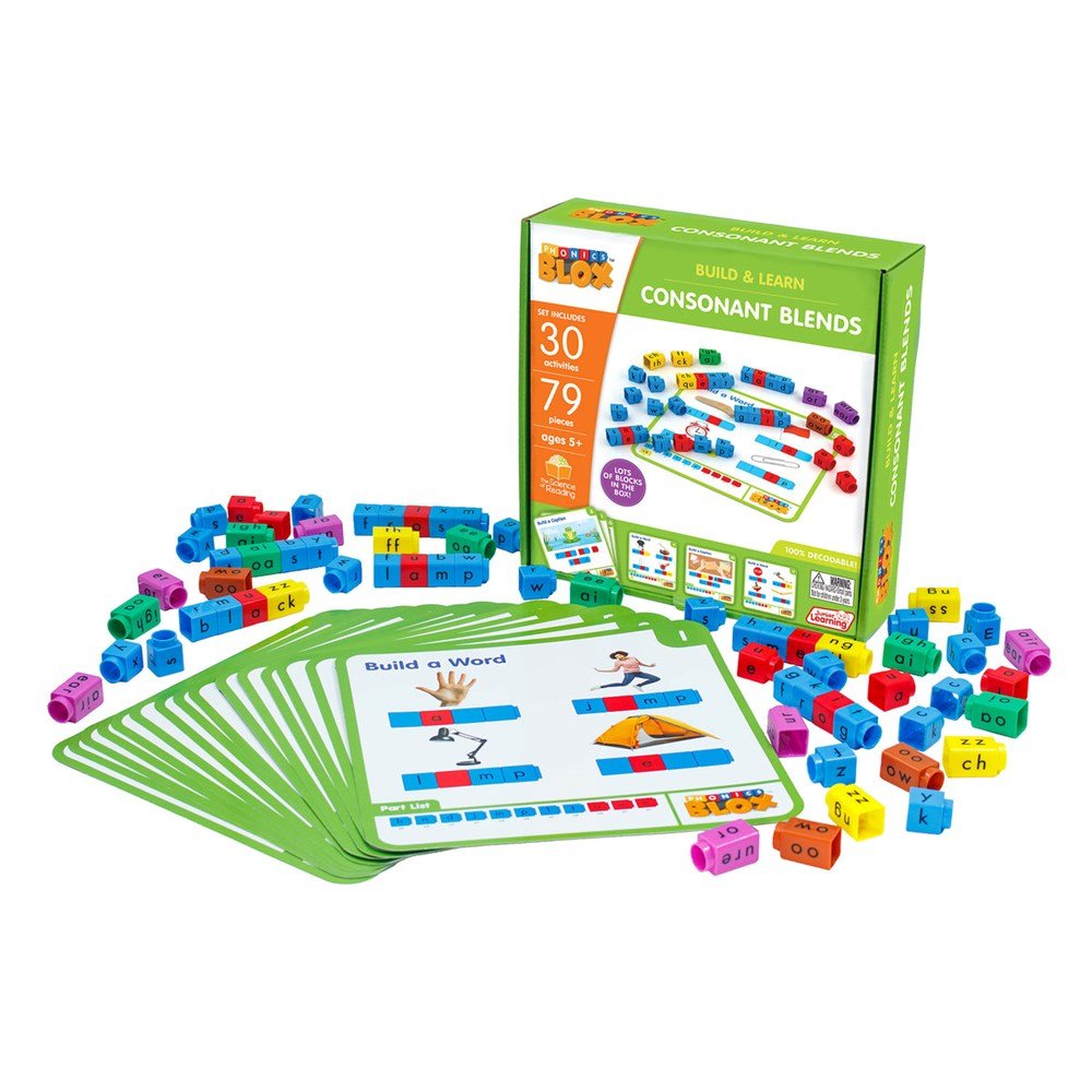 Consonant Blends - Phonics Blox - ABC School Supplies