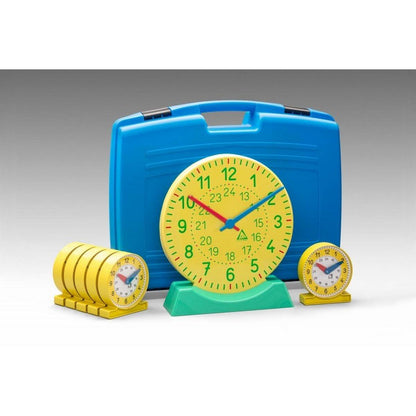 Classroom Clock Kit in a Case (Set of 1 Teacher & 24 Pupil Clocks)