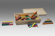 Cuisenaire Rods in 10 Colours Set of 126 pcs