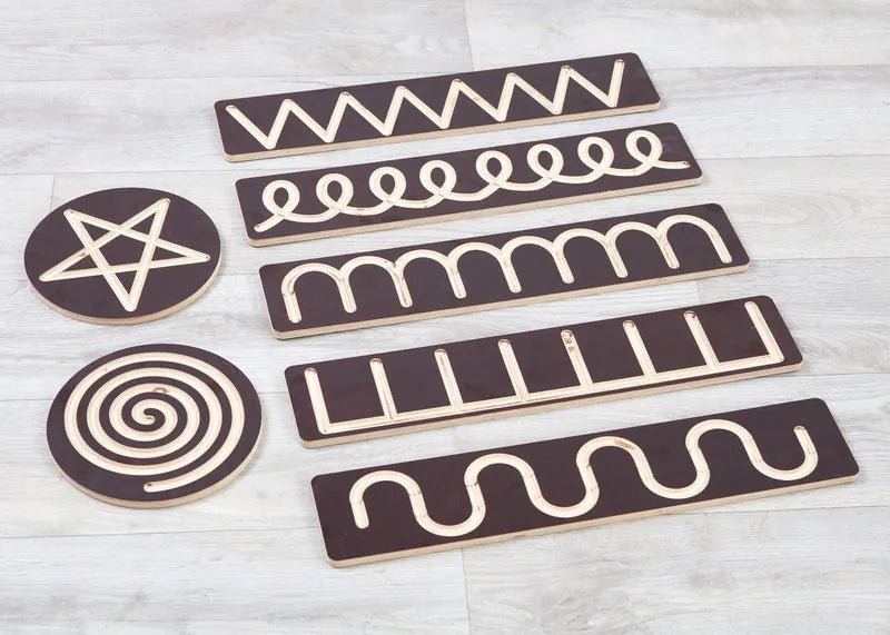 Cosy Outdoor Wall Handwriting Set 7 Piece Set - ABC School Supplies