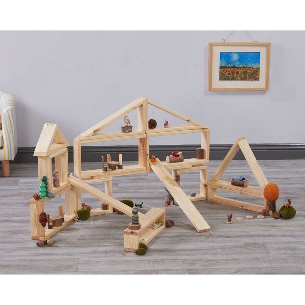 Cosy Shape Building Blocks Pack Of 15 - ABC School Supplies