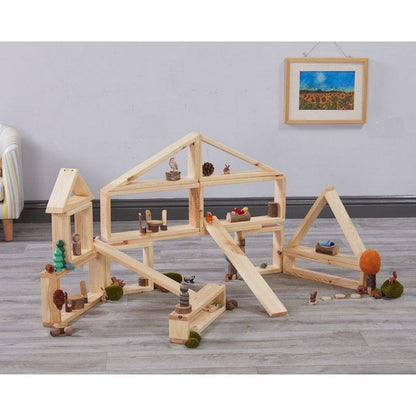 Cosy Shape Building Blocks Pack Of 15 - ABC School Supplies