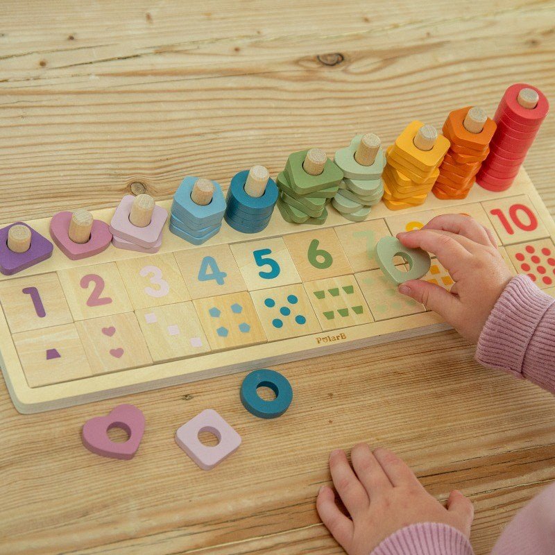 Count & Match - ABC School Supplies