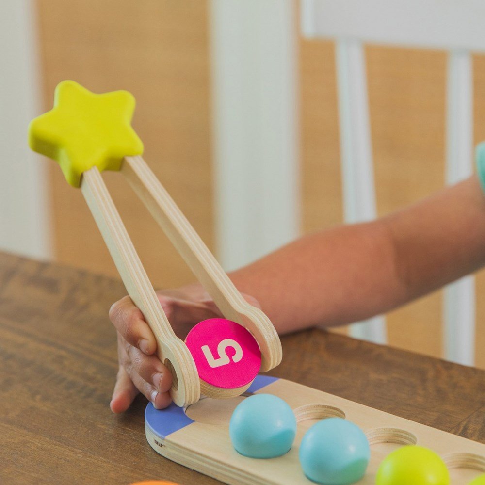 Count & Match Wooden Set - ABC School Supplies