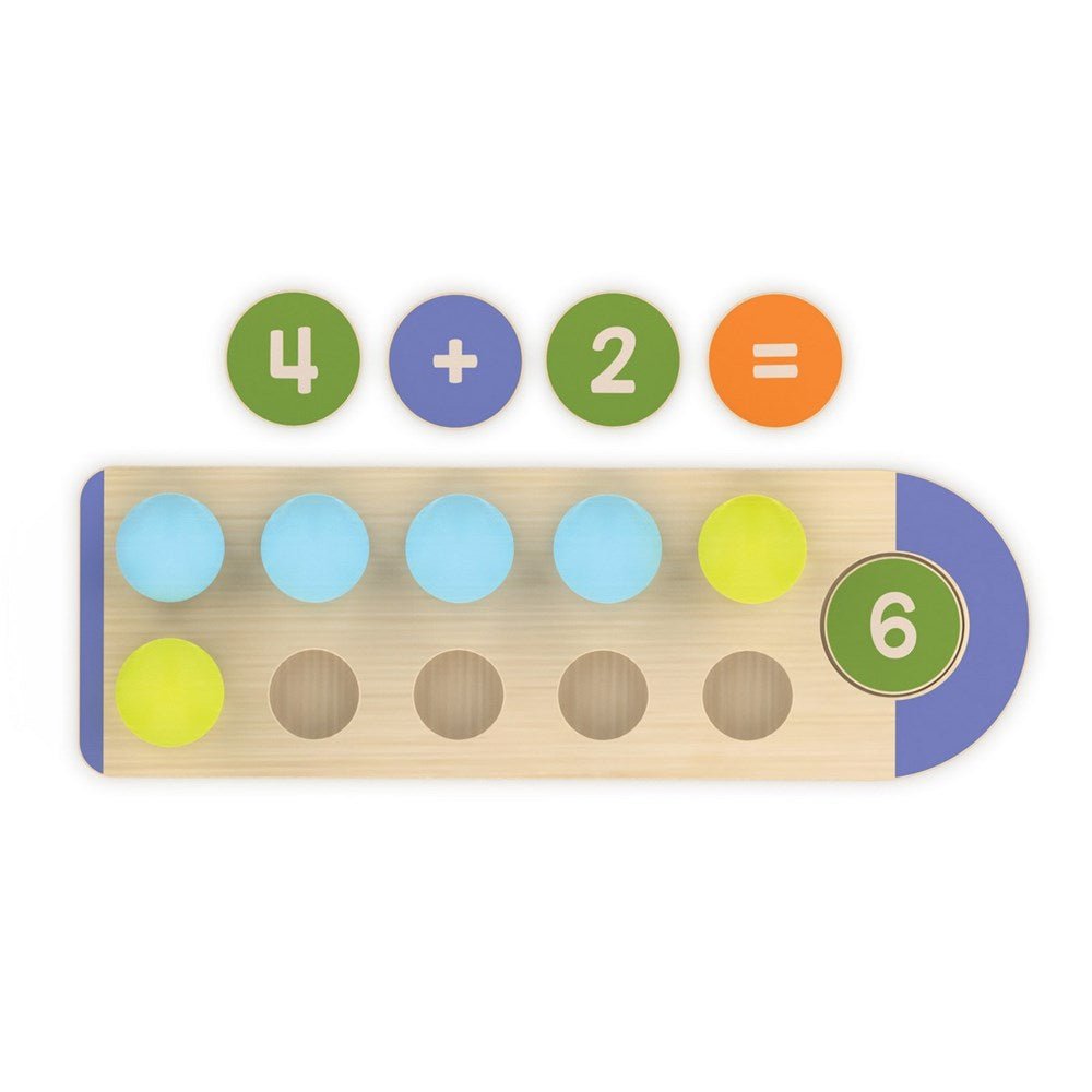 Count & Match Wooden Set - ABC School Supplies
