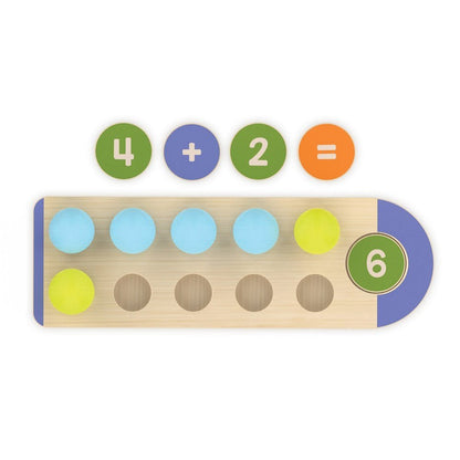 Count & Match Wooden Set - ABC School Supplies
